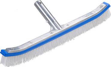 BRUSH DLX 18" NYLON BRISTLE ALUM. BACK BR04CB/NY